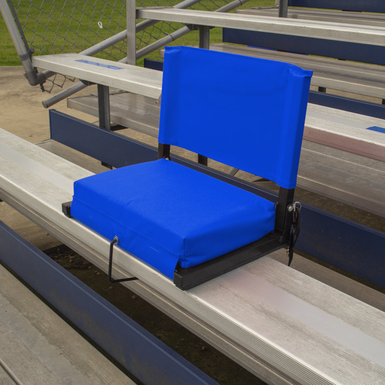 Outdoor Leisure Products Folding Stadium Seat with Cushions Wayfair